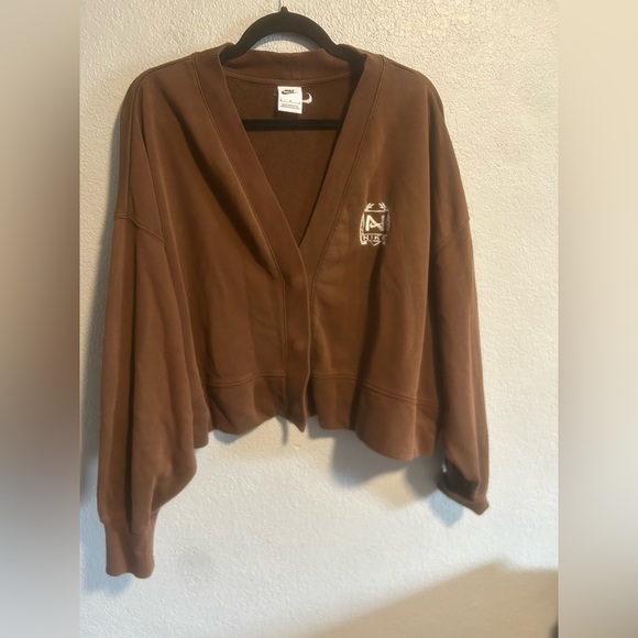 Nike brown cardigan - Picture 3 of 10